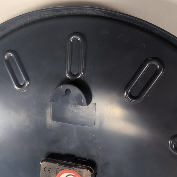 IKEA Slipsten Wall Clock Black Purple Green Pop Art Minimalist 13 3/4" Modern - Picture 9 of 13